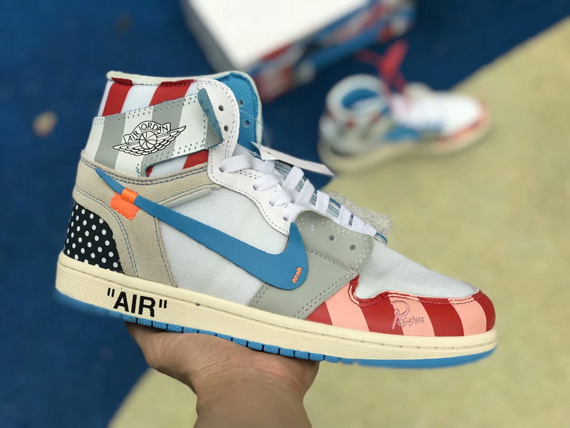 Super max Parra x Nike  Air Jordan 1 x OFF-WHITE(98% Authentic quality)